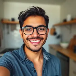 Foto de Marcos Vinícius, cliente do eBook de receitas para Air Fryer